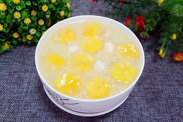 红薯莲子粥