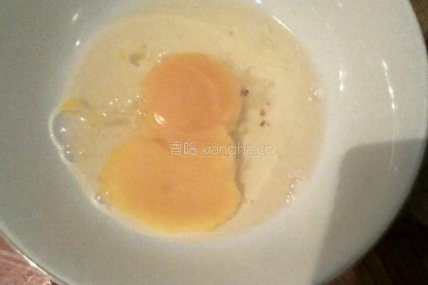 鸡蛋包豆腐的做法图解2