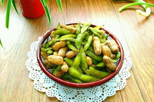 云南小毛豆煮花生的做法图解5