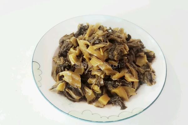 酸菜炒肺子的做法图解2