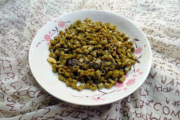 酸豇豆的做法图解8