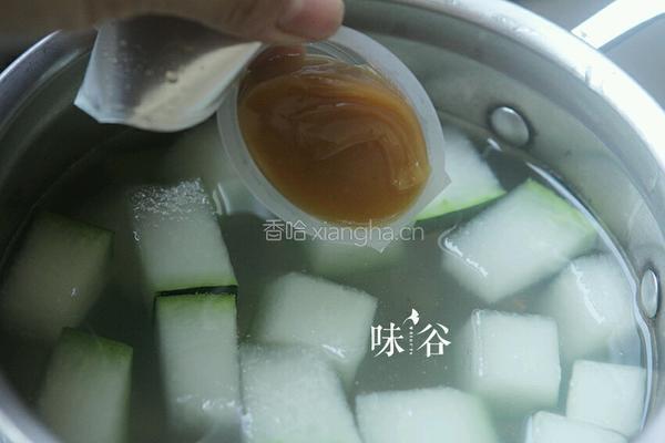 冬瓜干贝汤的做法图解4