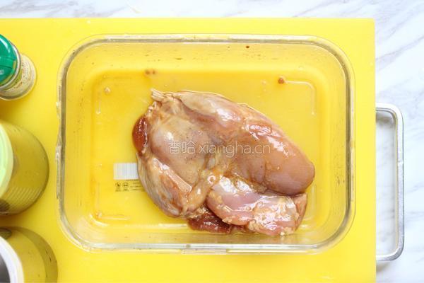 黄金咖喱鸡排饭的做法图解3