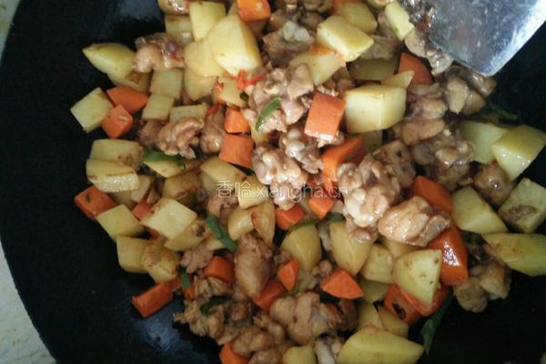 土豆咖喱鸡的做法图解7