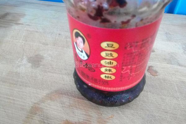 豆豉酱爆有机花菜的做法图解2