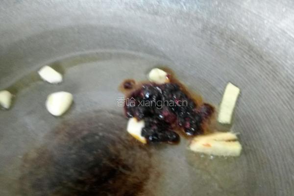 豆豉酱爆有机花菜的做法图解8