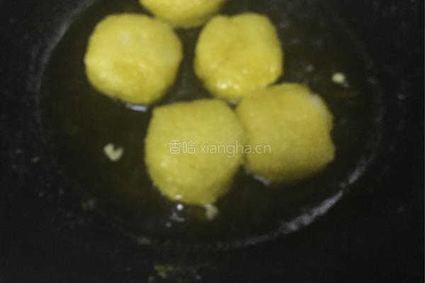 油炸糍粑的做法图解4