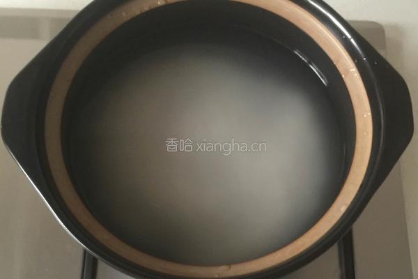 虾仁油麦鲜粥的做法图解1