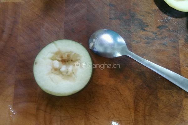 茄子酿肉的做法图解4