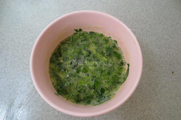 香菜煎鸡蛋的做法图解7