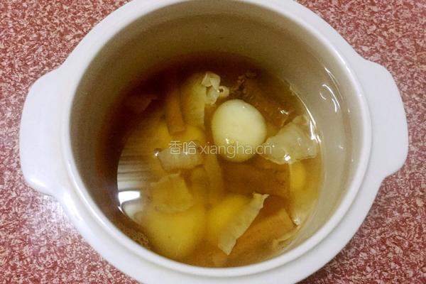 马蹄党参炖花胶的做法图解7