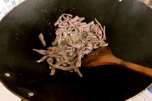 爆炒牛肉丝的做法图解3