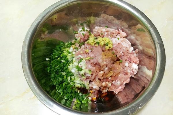 南瓜肉包子的做法图解5