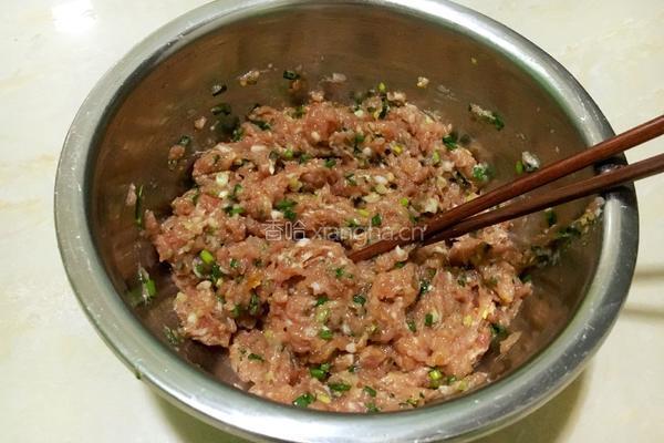 南瓜肉包子的做法图解6