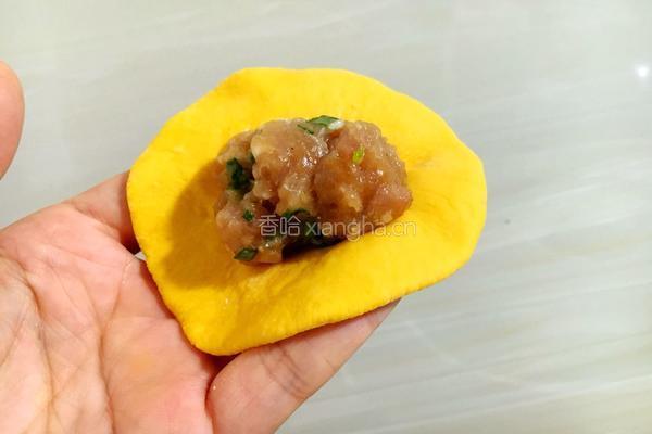 南瓜肉包子的做法图解12