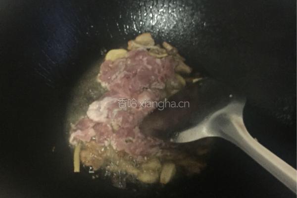 肉沫炒粉条的做法图解2