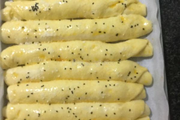 椰蓉奶香排包的做法图解5