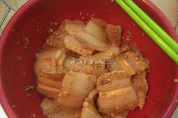 粉蒸五花肉的做法图解3