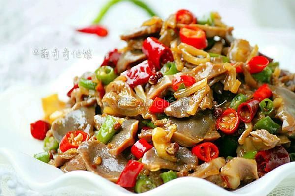 南昌风味辣脆鸭胗的做法图解13