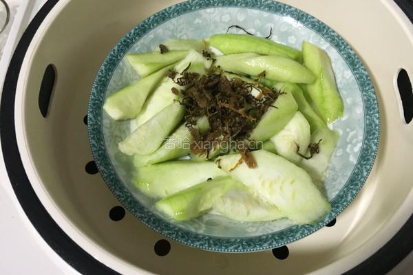 清蒸丝瓜的做法图解4