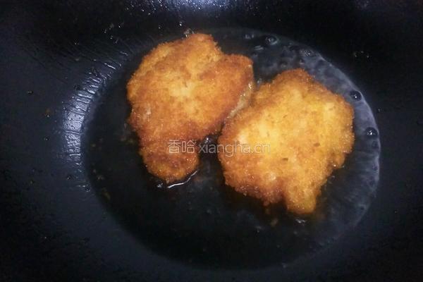 香辣鸡腿汉堡的做法图解9