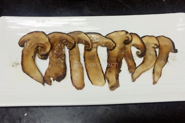 煎松茸的做法图解4