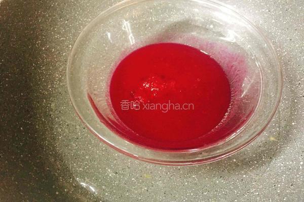 椰香火龙果慕斯的做法图解10