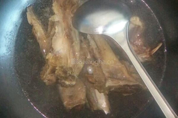 红烧羊骨的做法图解2