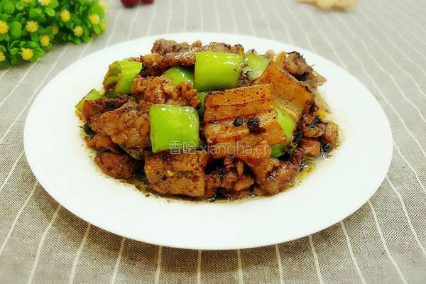 豆豉炒肉的做法图解9
