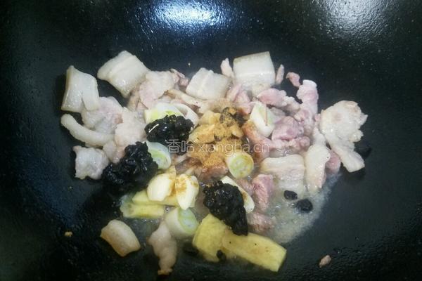 豆豉炒肉的做法图解5
