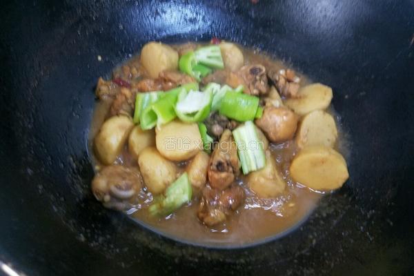 红烧芋儿鸡的做法图解11