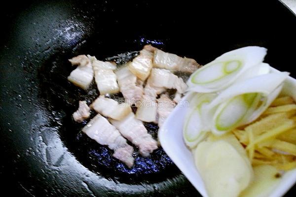猪肉炒蘑菇的做法图解6