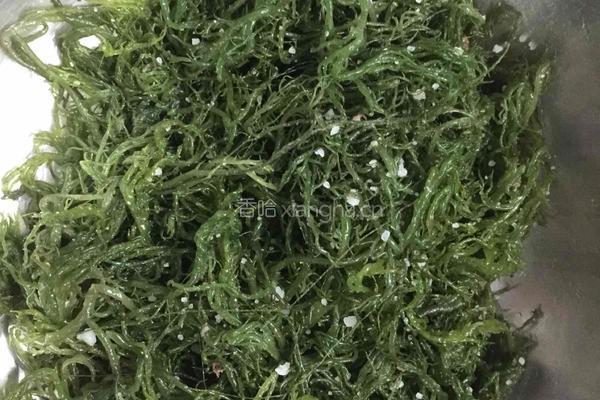 海藻芽拌粉丝的做法图解1