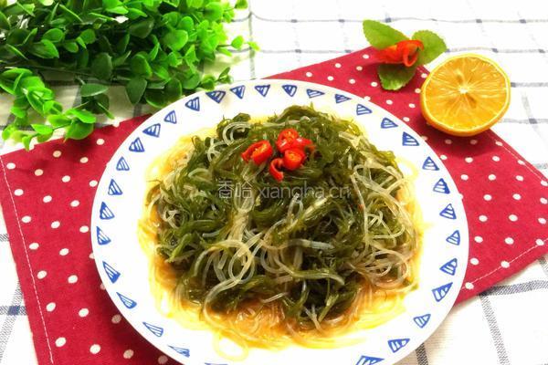 海藻芽拌粉丝的做法图解7