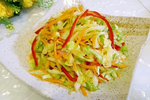 凉拌包头菜的做法图解7