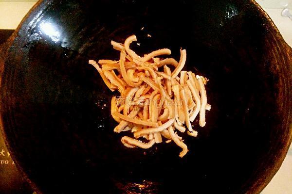 双椒耗油牛肚的做法图解5