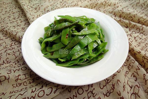 风味紫扁豆的做法图解8
