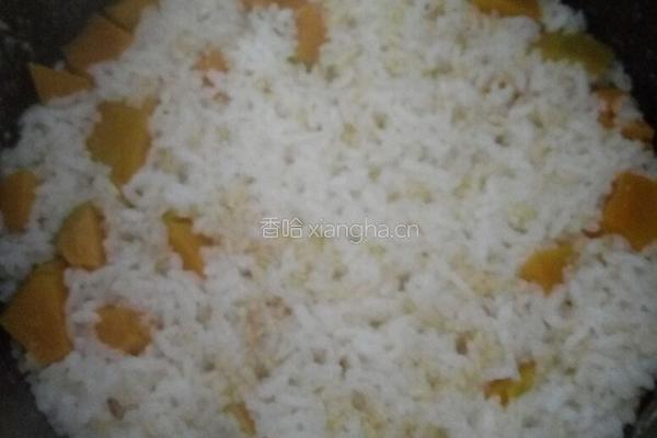 糙米南瓜拌饭的做法图解8
