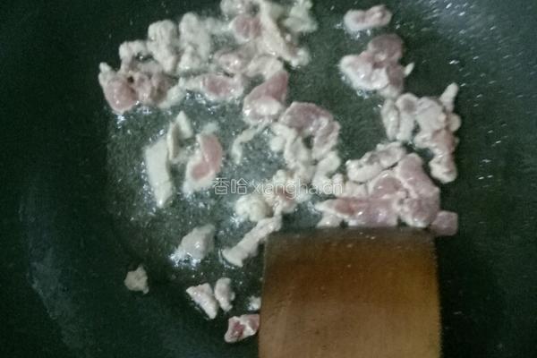 豆角肉丝炒面的做法图解5