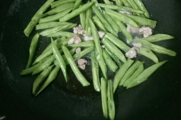 豆角肉丝炒面的做法图解6
