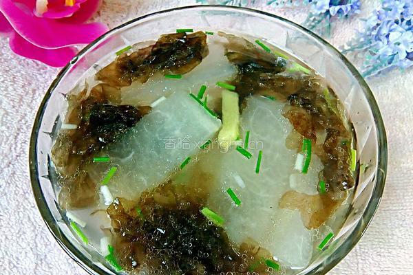 海藻冬瓜汤的做法图解11