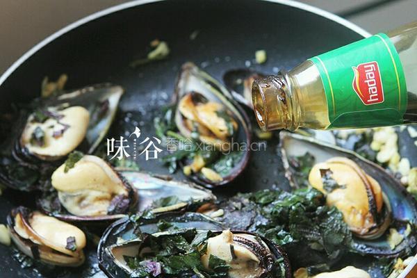 紫苏青口贝的做法图解8