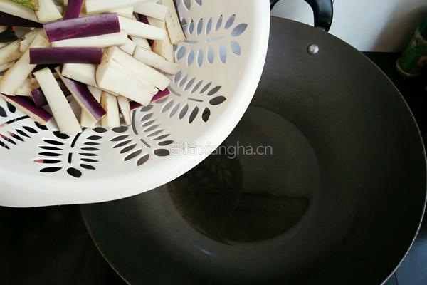 素烧茄子的做法图解2