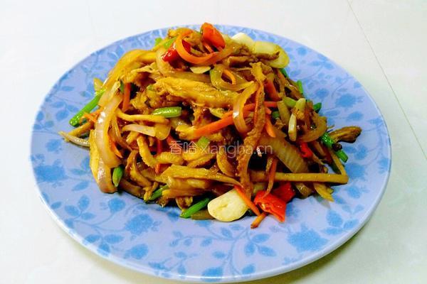 干锅牛肚的做法图解13
