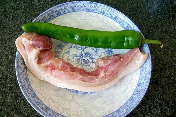 炒腩肉的做法图解1