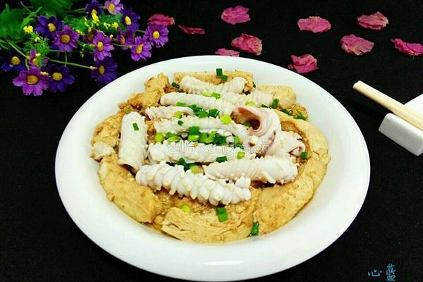 豆腐烧鱿鱼的做法图解9