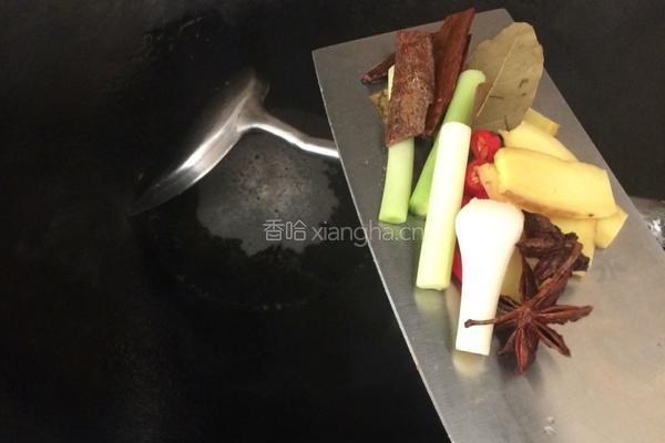牛腩炖腐竹的做法图解5