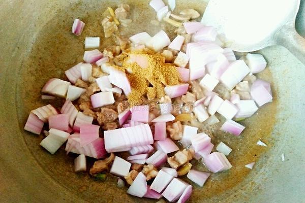 孜然羊肉盖浇饭的做法图解10