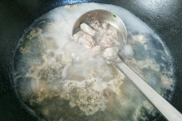 凉拌鸡心的做法图解2