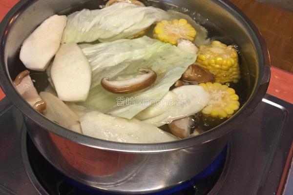 高丽菜汤的做法图解2